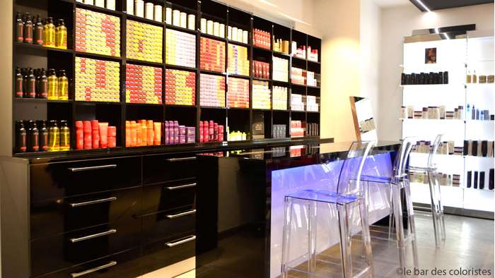 New Parisian salon: the colorist bar 