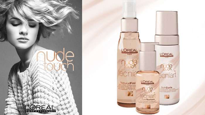 Nude Touch, nouvelle gamme de coiffage par l’Oréal Professionnel