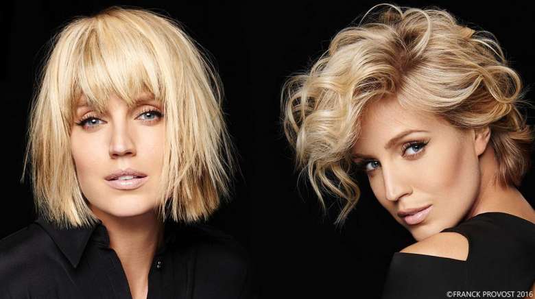 Festive hairstyles for short hair