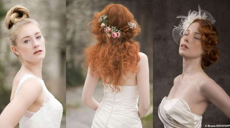 Bridal hairstyles, interview of Almène Exquis