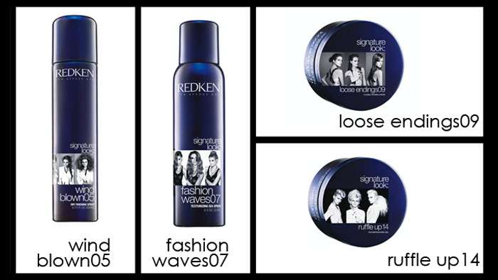 Redken puts on stage the range Signature Look