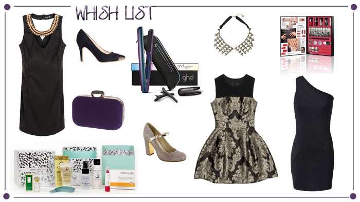Christmas presents: The Wish-List by Live Coiffure