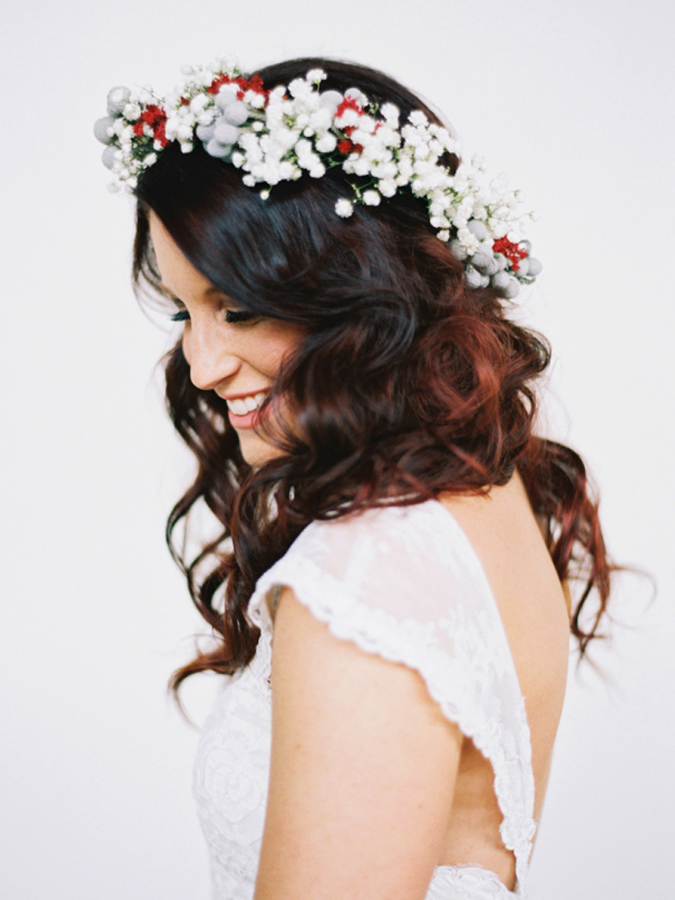 7 ideas of wedding hairstyles noticed on Pinterest