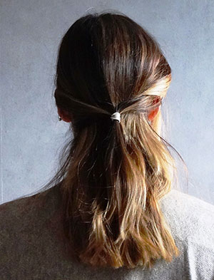 Tutorial of the month : My flourished bun, a fast alternative for a sunny hairstyle