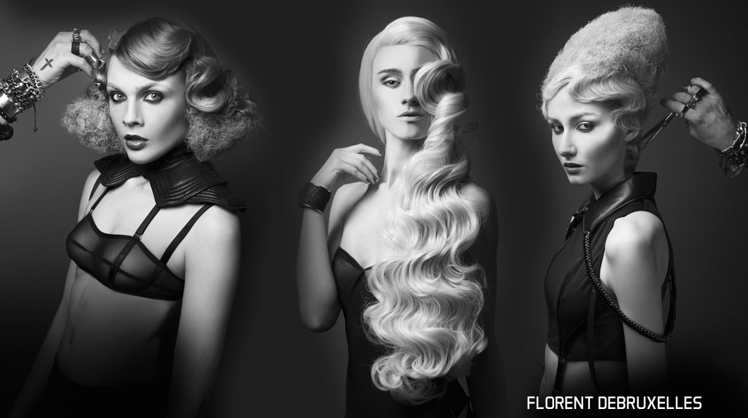 Concurso peluquería New face 2015 : medalla de oro Florent DEBRUXELLES