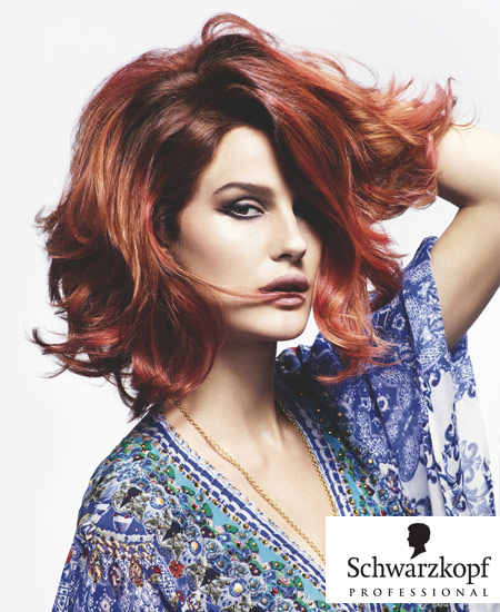 Voluminous hairstyles, don't miss the range OSIS + Session Label de Schwarzkopf Professional !