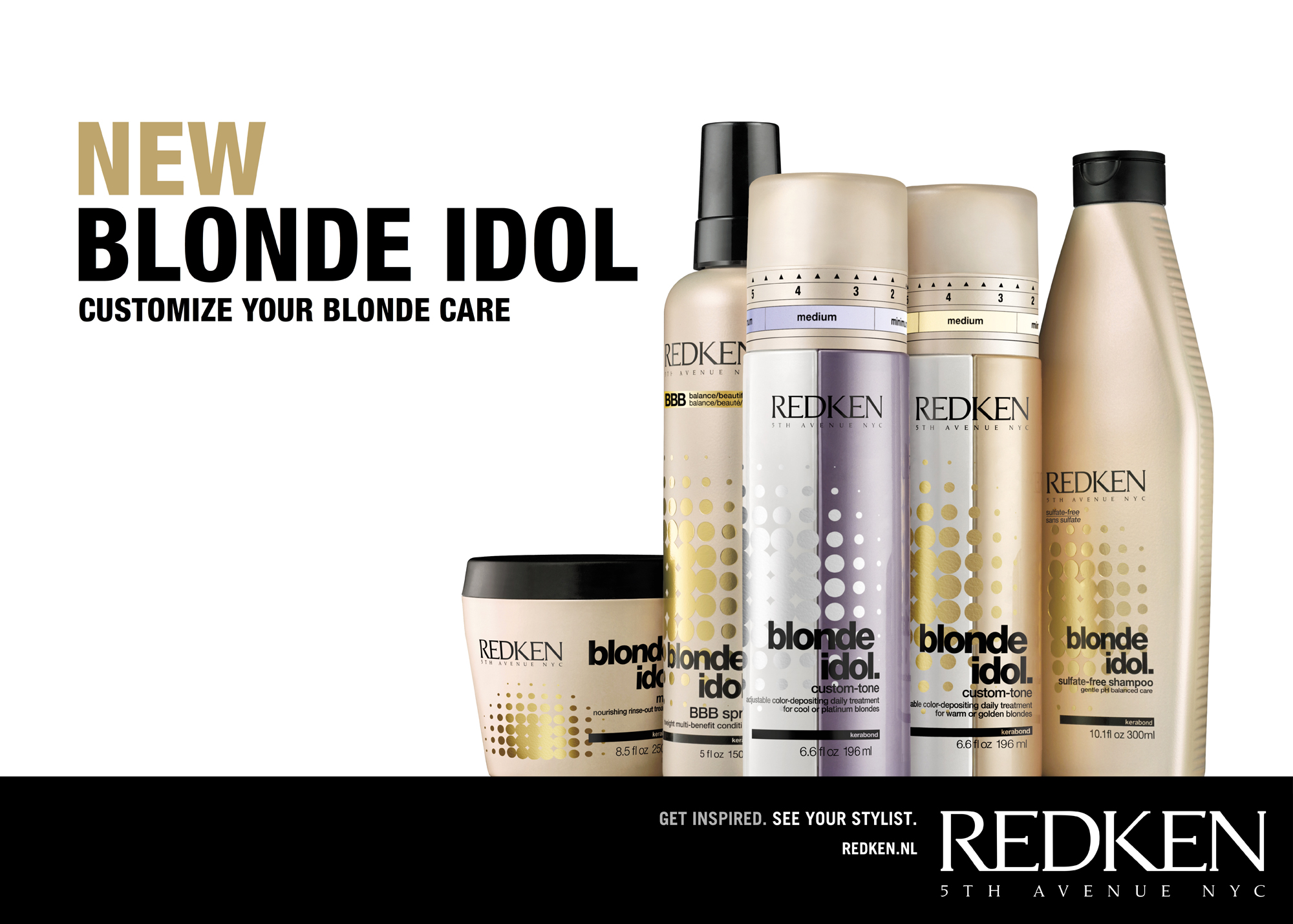 Blondes take notes : Discover the Blond Idol Back Bar in the salons Redken !