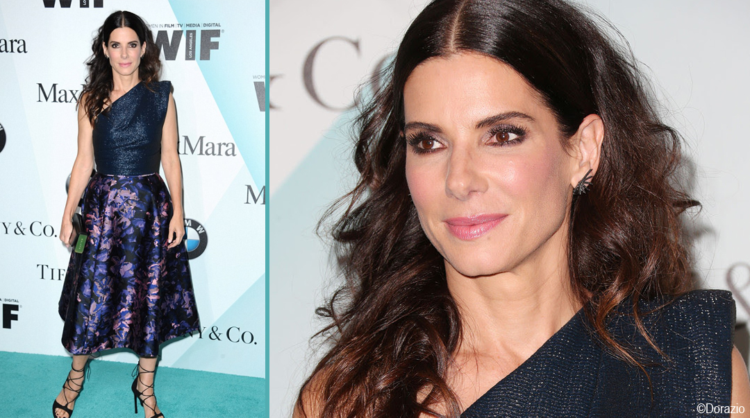 Sandra Bullock, chic et glamour sur le « red carpet »