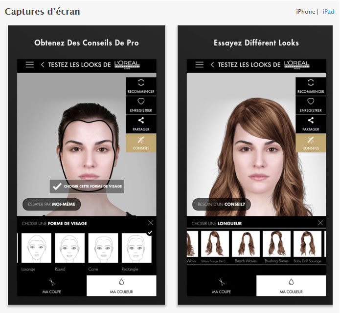 Discover Style My Hair : the new application L'Oréal Professionnel