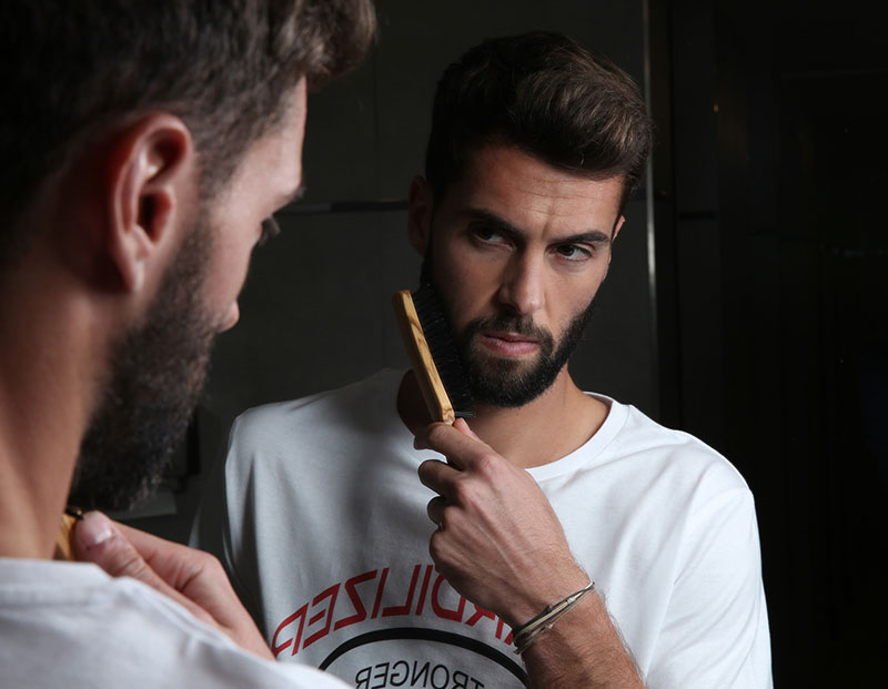 Benoit Paire, new beard care ambassadeur Beardilizer