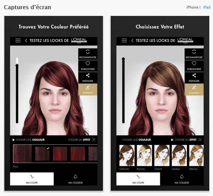 Discover Style My Hair : the new application L'Oréal Professionnel