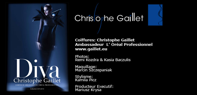Collection Diva interprétée par Christophe Gaillet