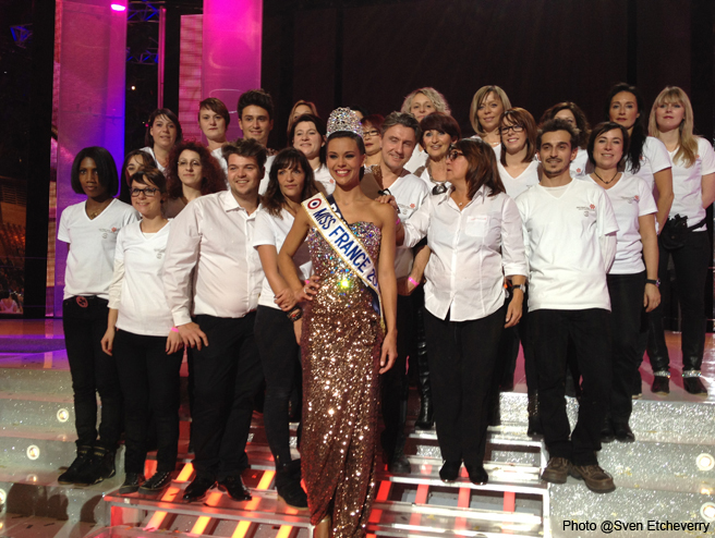 Miss France adventure, backstage that knocks your socks off 