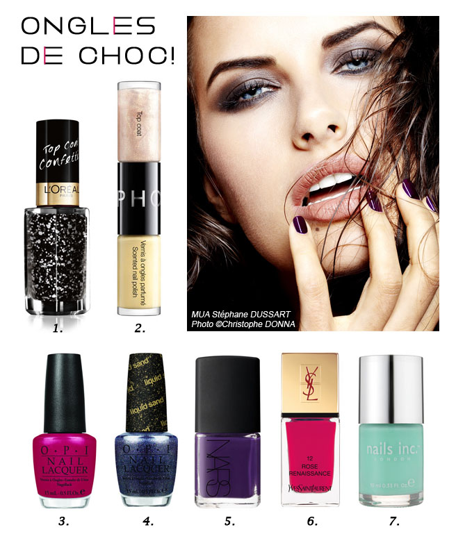 Ongles de choc - 7 vernis qui claquent !