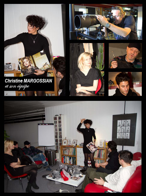 BACKSTAGE  Dossier de Prensa de Christine Margossian