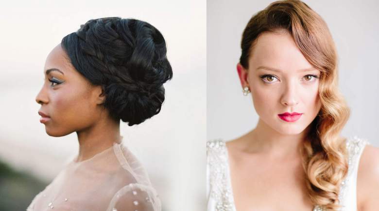 7 ideas of wedding hairstyles noticed on Pinterest