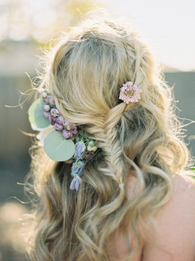 7 ideas of wedding hairstyles noticed on Pinterest