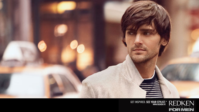 Mid-length hair for men