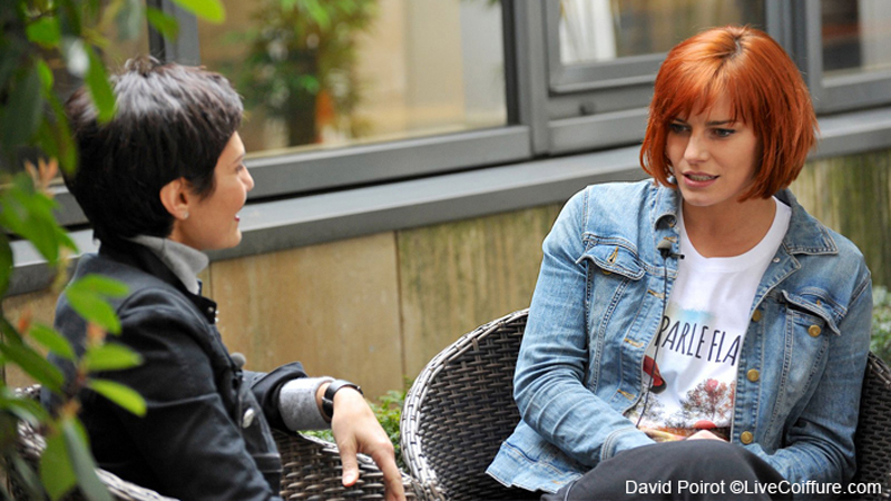 LiveCoiffure Interview exclusive de Fauve Hautot