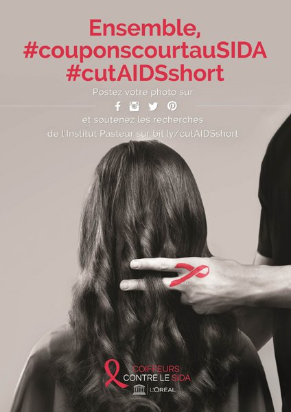 Coiffeurs contre le SIDA 2015