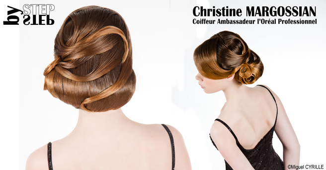 AVANT- APRES - Chignon Couture pour les fêtes