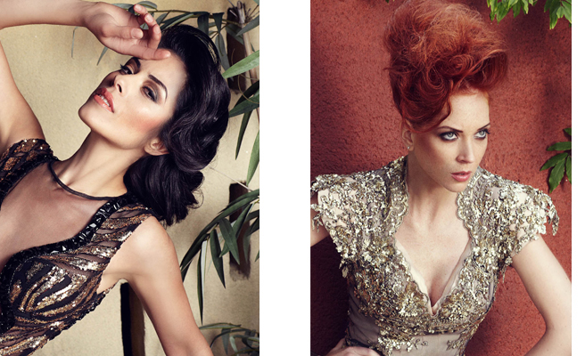 Couture  hairstyle for Hype evening