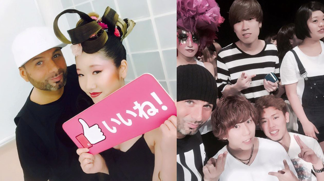 Jean-Michel Faretra, peluquero francés y Embajador Wella System Professional de gira en Japón