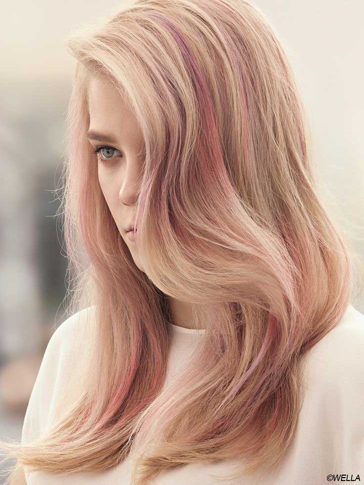 Des cheveux lumineux pour le réveillon