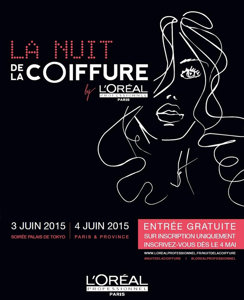 Obtain a free beauty session with La nuit de la Coiffure by L’Oréal Professionnel