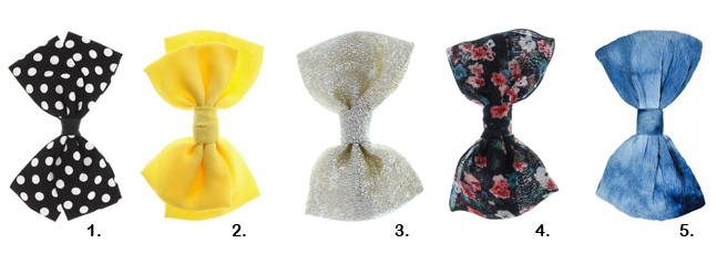 Trucs & astuces: 5 façons de porter un nœud dans les cheveux